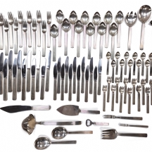 סט סכו"ם כסף מתוצרת יורג יאנסן עשוי כסף סטרלינג