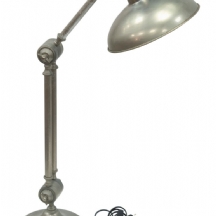 מנורה שולחנית גדולה עשויה מתכת, לא נבדק מצב עבודה