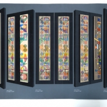 יעקב אגם (נ.1928) - 'View from an angle', ליטוגרפיה