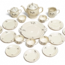 חלקי סט פורצלן צ'כי של Pirken Hammer, Czechoslovakia