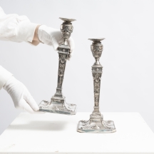 זוג פמוטי שבת גרמנים עתיקים, תוצרת H. Meyen & Co