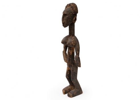 פסל עץ אפריקאי בדמות 'Dyonyeni ' של שבט הבאמבארה (Bambara) במאלי (Mali)