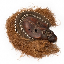 מסכה אפריקאית עתיקה - אנשי הדן (Dan People)