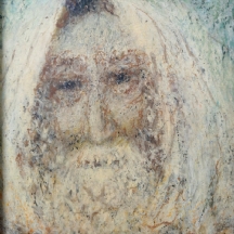 הלינה אולומוצקי, (פולין-ישראל, 1919-2007, Halina Olomucki), 'דמות רב' שמן על לוח