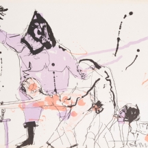 יגאל תומרקין (1933-2021) - ליטוגרפיה חתומה בעפרון, ממוספרת 25/110