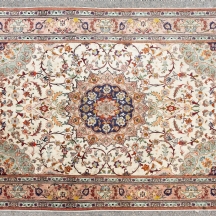 שטיח טבריז פרסי עבודת יד