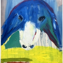 מנשה קדישמן (1932-2015) - אקריליק על בד, חתום