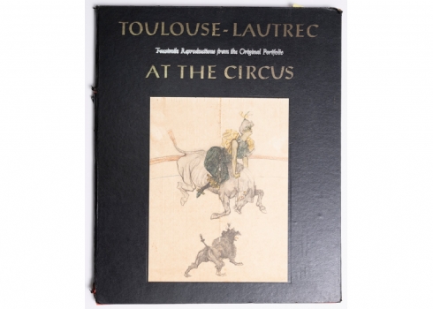 אנרי דה טולוז לוטרק (Henri De Toulouse-Lautrec, 1864) - "At the Circus" (בקרקס)