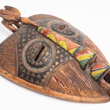 מסכה אפריקאית משבט הסנופו Senufo מחוף השנ הב