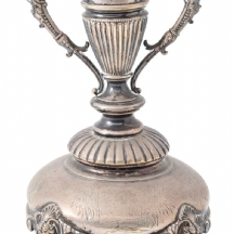 בסיס אוסטרו הונגרי עתיק (רגל) לסנטרפיס, רק החלק התחתון, עשוי כסף '800'