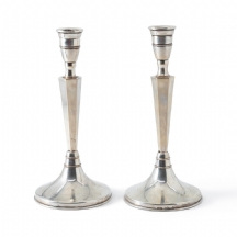 זוג פמוטי כסף חתומים 'כסף 800'