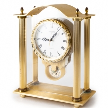 שעון שולחני עשוי פליז