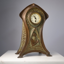 שעון קמין עתיק מתקופת סגנון האר נובו