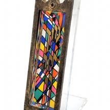 בית מזוזה של האמן נועם נעים בסון (אמן ישראלי נ. 1935 - Noam Naim Basson)