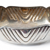 קערת כסף גרמנית תוצרת גיהרינג (Gehring) שבסולינגן Solingen, עשויה כסף 900, חתום