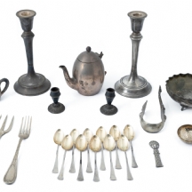 חפצים שונים עשויים כסף, ישנים ועתיקים