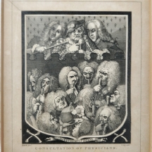 The Company of Undertakers - תחריט עתיק מהמאה ה-19 (שנת 1809)
