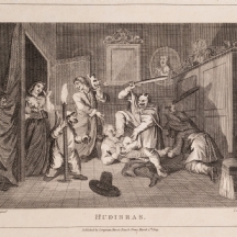 Hudibras - תחריט עתיק מהמאה ה-19 (שנת 1809)