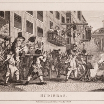 Hudibras - תחריט עתיק מהמאה ה-19 (שנת 1808)