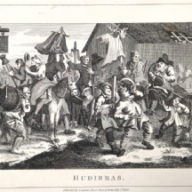Hudibras - תחריט עתיק מהמאה ה-19 (שנת 1808)