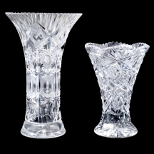 4 אגרטלי קריסטל