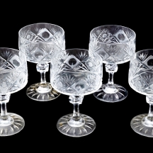 7 גביעי קריסטל לשמפניה