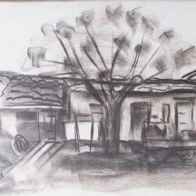 ציונה תג'ר (1900-1988, Ziona Tajer) - 'חצב בבית שלמה'