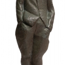 הנריק הוכמן (פסל פולני Henryk Hochman 1879/81-1943) - 'דמות יהודי עומד'