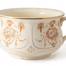 סיר לילה אנגלי עתיק (ויקטוריאני), חתום