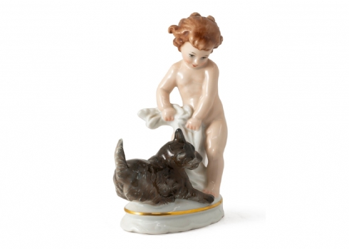 פסלון פורצלן גרמני מתוצרת: 'רוזנטל' (Rosenthal)