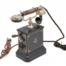 טלפון עתיק Kristian Kirks Telephon Statstelefon – Horsens, דנמרק