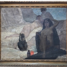 פול וילהלם הרניש (גרמני, Paul Wilhelm Harnisch נ. 1874) - ציור גדול