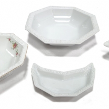 5 כלי הגשה שונים תוצרת רוזנטל (Rosenthal), דגם מריה, חתום