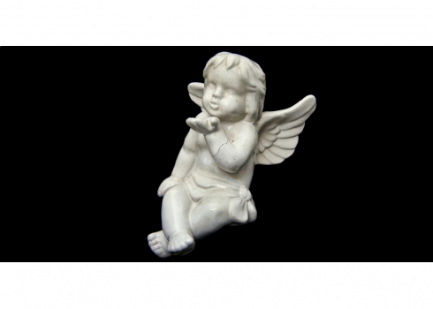 פסל קרמיקה בדמות מלאך