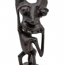 פסל עץ אפריקאי מטנזניה, עשוי עץ אבוני (Ebony) מגולף בעבודת יד