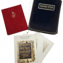 הגדה של פסח מהמאה ה-15 - פקסימיליה מהודרת של כתב יד היסטורי