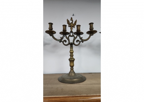 שבתיה מזרח אירופאית יהודית עתיקה ומאסיבית, עשויה ברונזה, סוף המאה ה-18 בקירוב