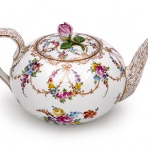 קומקום תה גרמני עתיק מתוצרת: 'הלנה וולפסון' (Helena Wolfsohn) המאה ה-19