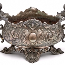 סנטרפיס כסף אנגלי עתיק מתוצרת: William Gibson & John Lawrence Langman