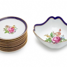 סט כלי הגשה גרמני מתוצרת: 'הוטשנרוייטר' (Hutschenreuther)