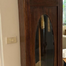 שעון סבא עשוי עץ