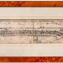 תצריב איטלקי עתיק מהמאה ה-17, המתאר את העיר Drepanum