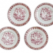 4 צלוחיות פורצלן גרמניות מדגם "Theresia" של חברת Seltmann Weiden מבוואריה