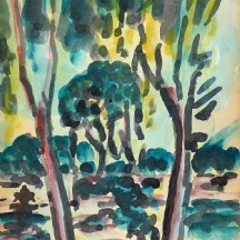 דוד הנדלר (David Hendler) – 'מיטת סוכנות מתחת עצי אקליפטוס'