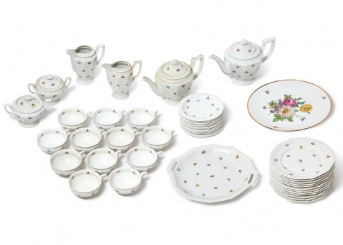 42 כלי פורצלן גרמנים מתוצרת רוזנטל