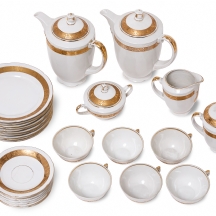 חלקי סט פורצלן פולני מתוצרת חברת Chodziez