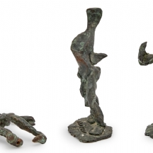 אלי רן (Eli Ran, 1946–2020) – שלושה פסלי ברונזה