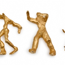 אלי רן (Eli Ran, 1946–2020) – שלושה פסלי ברונזה