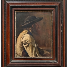 הרמן לינדנשמידט (צייר גרמני, Karl Heinrich Hermann Lindenschmit) - 'דמות יהודי'