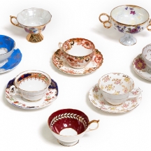 8 ספלים שונים, דגמים ויצרנים שונים